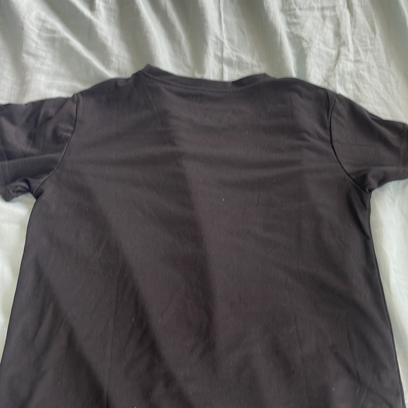 Black letter graphic drop shoulder T-shirt - Picture 2 of 2